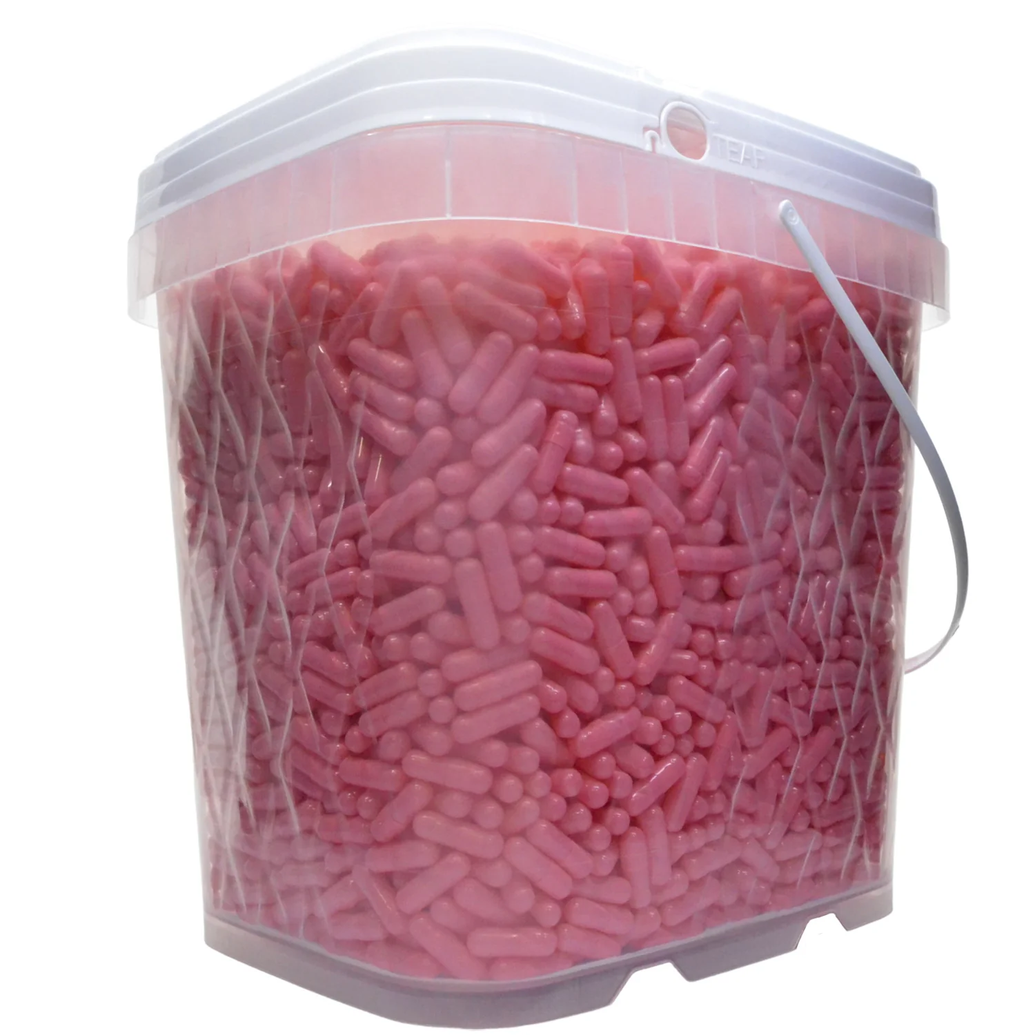 Gelatin Capsules, Size #0 (Pink/Pink) - Image 2