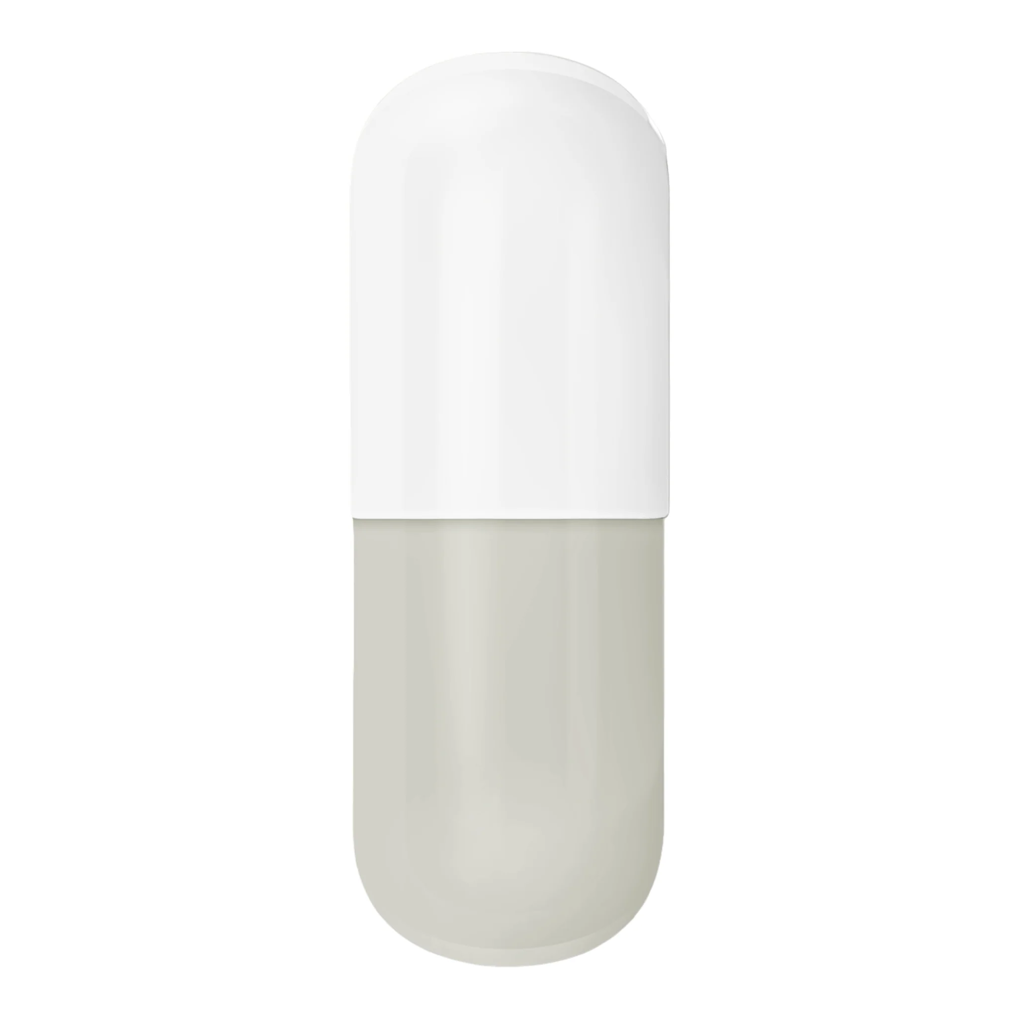 Gelatin Capsules, Size #3 (White Opaque/Clear)